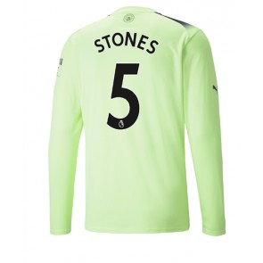 Manchester City John Stones #5 Tredje Tröja 2022-23 Långärmad